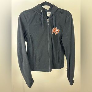 Harley Davidson fleece zip up women’s